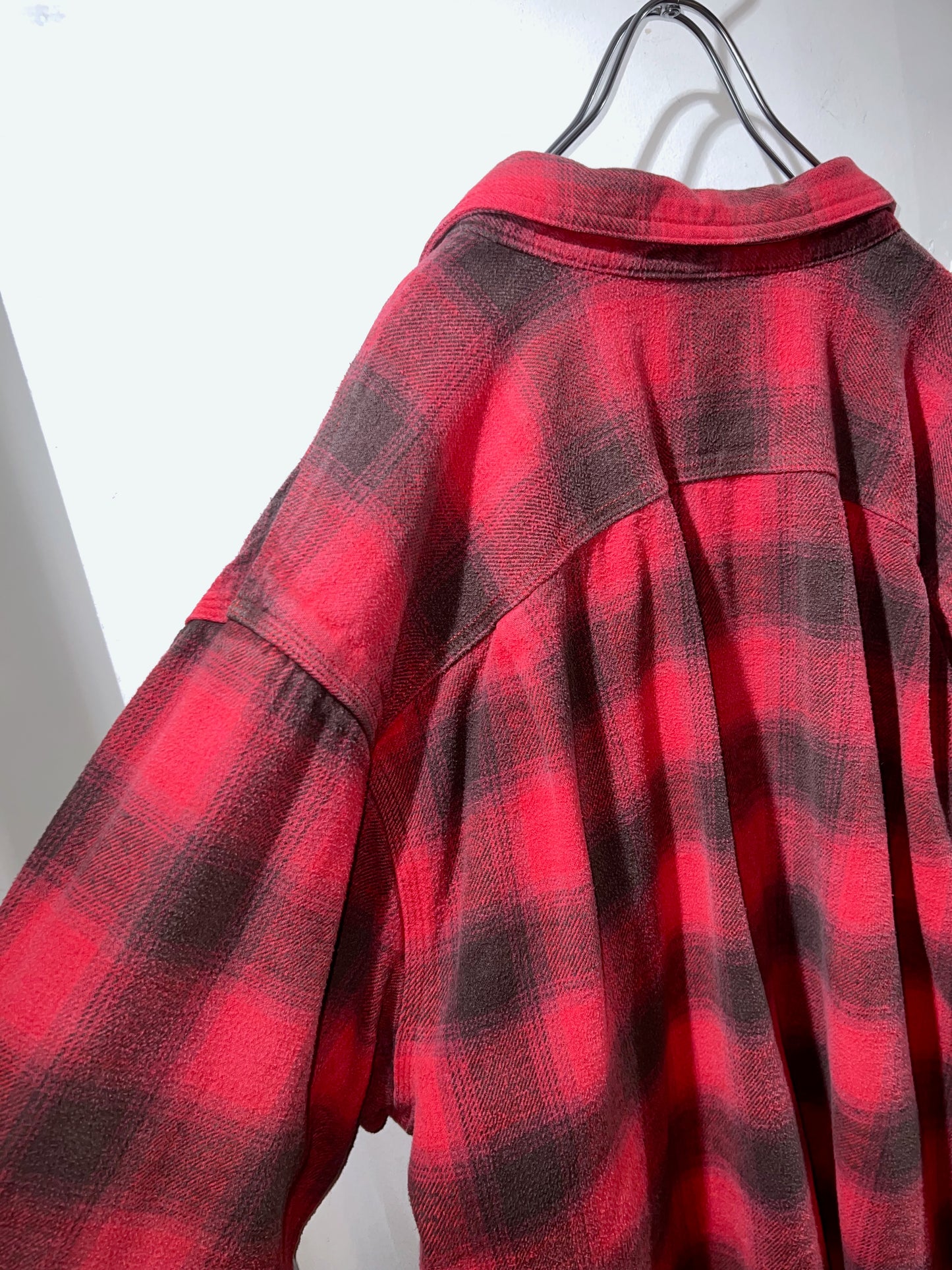 Old C.E. SCHMIDT Heavyweight Flannel Shirt