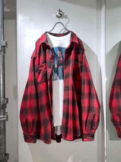 Old C.E. SCHMIDT Heavyweight Flannel Shirt