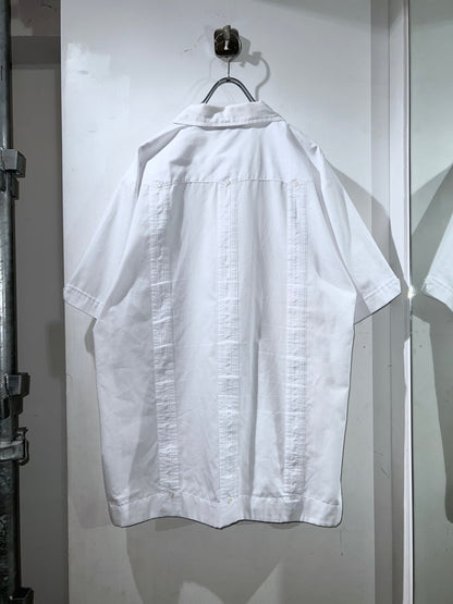 Vintage Premier White Guayabera Shirt