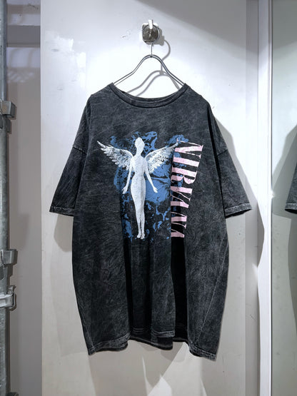 Nirvana Acid Black In Utero Tee