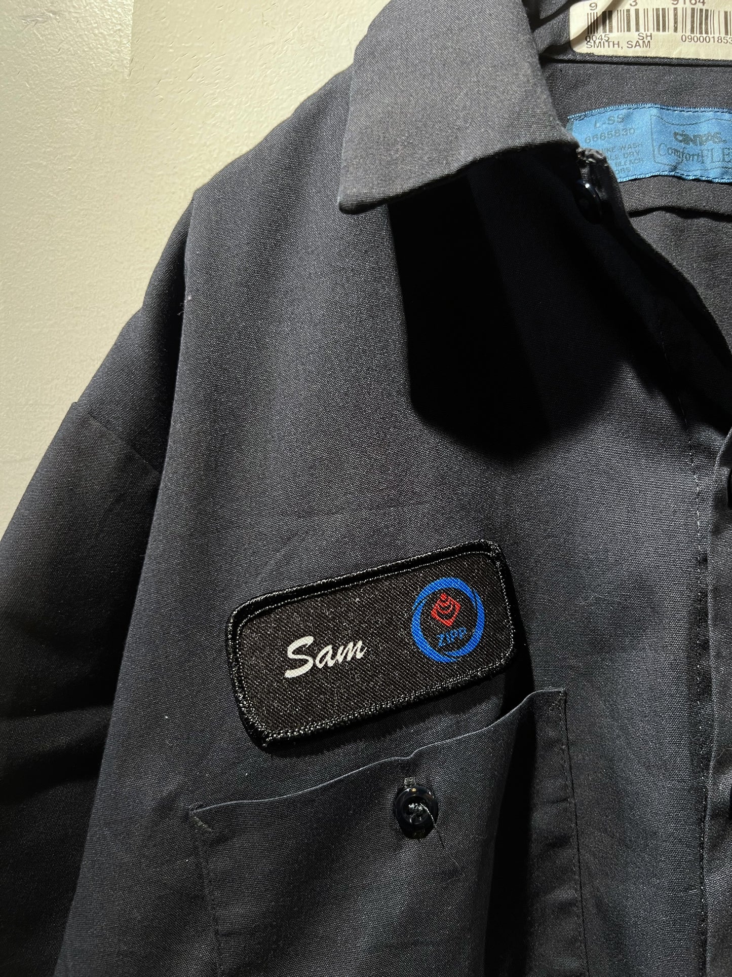 Old Cintas S/S Uniform Shirt