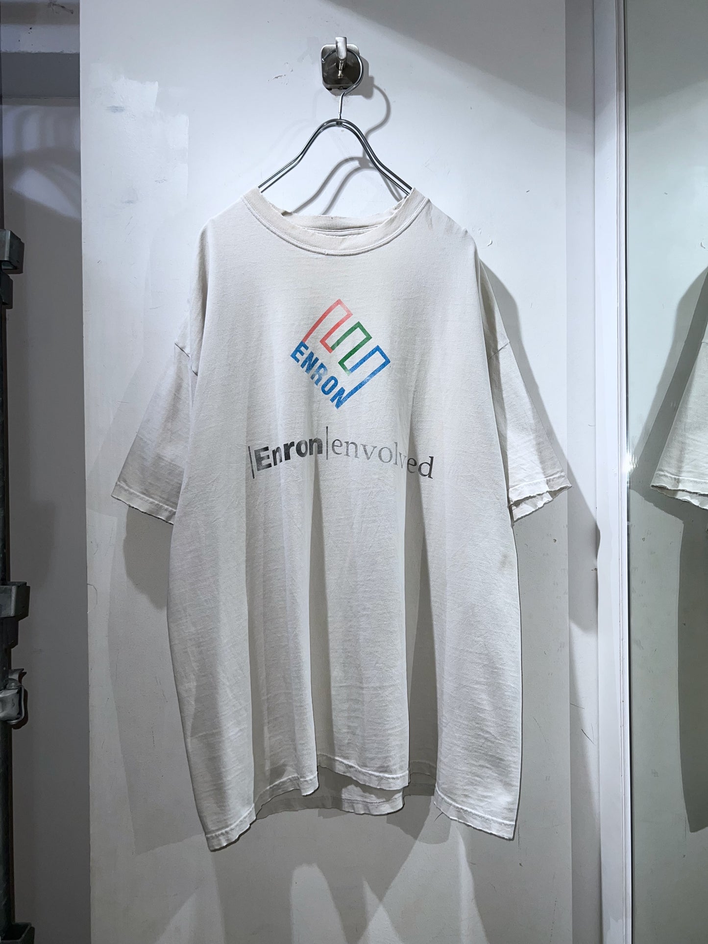 Old ENRON Logo Printed T-shirt