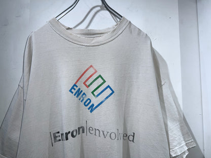Old ENRON Logo Printed T-shirt