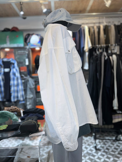 Perry Ellis Natural Cotton Design Shirt