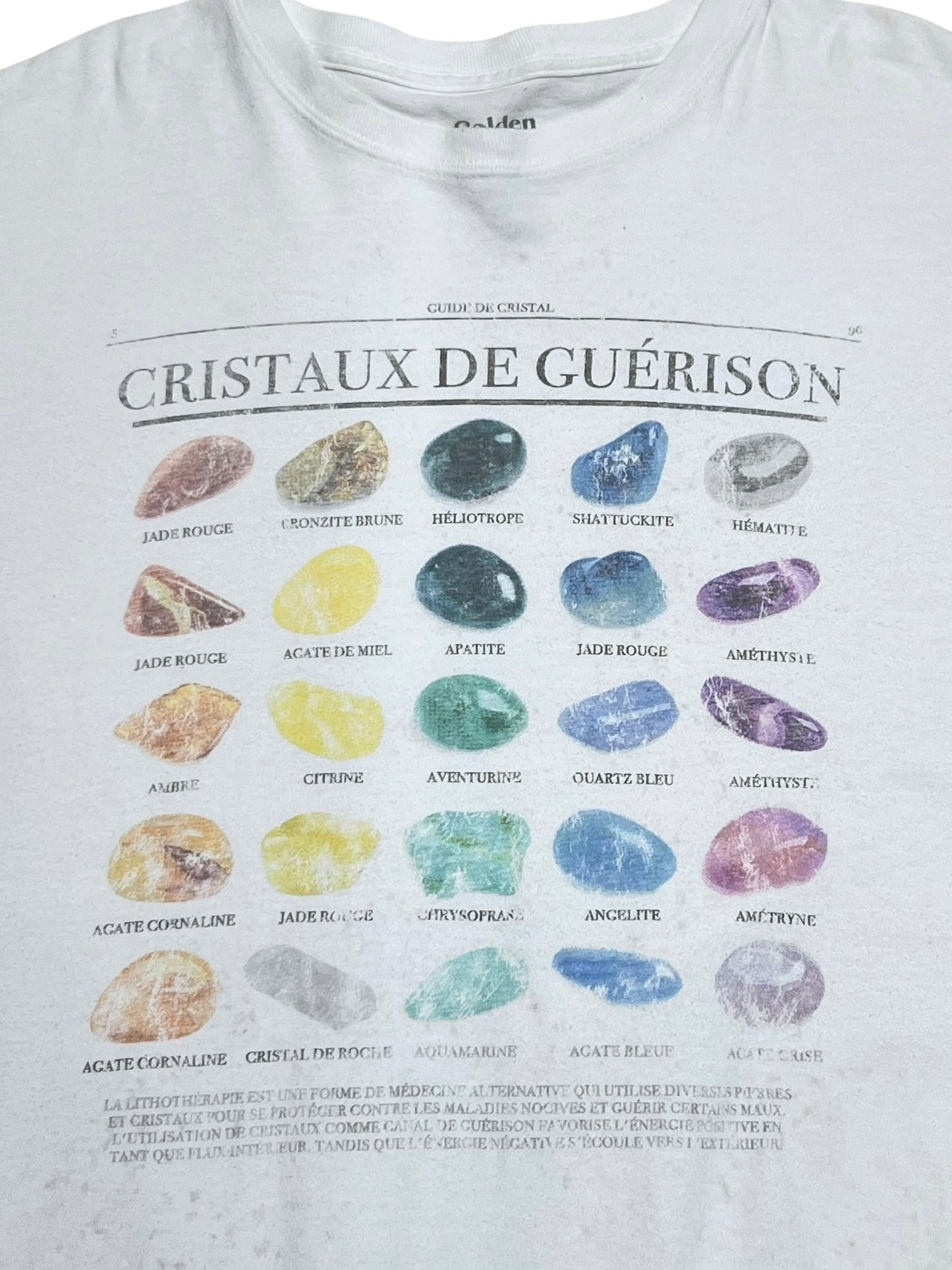 CRISTAUX DE GUÉRISON Boxy T-shirt