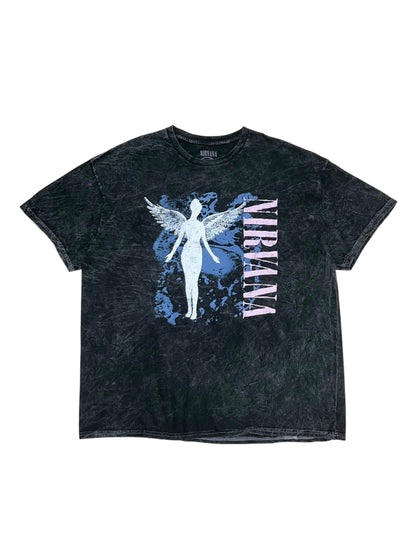Nirvana Acid Black In Utero Tee