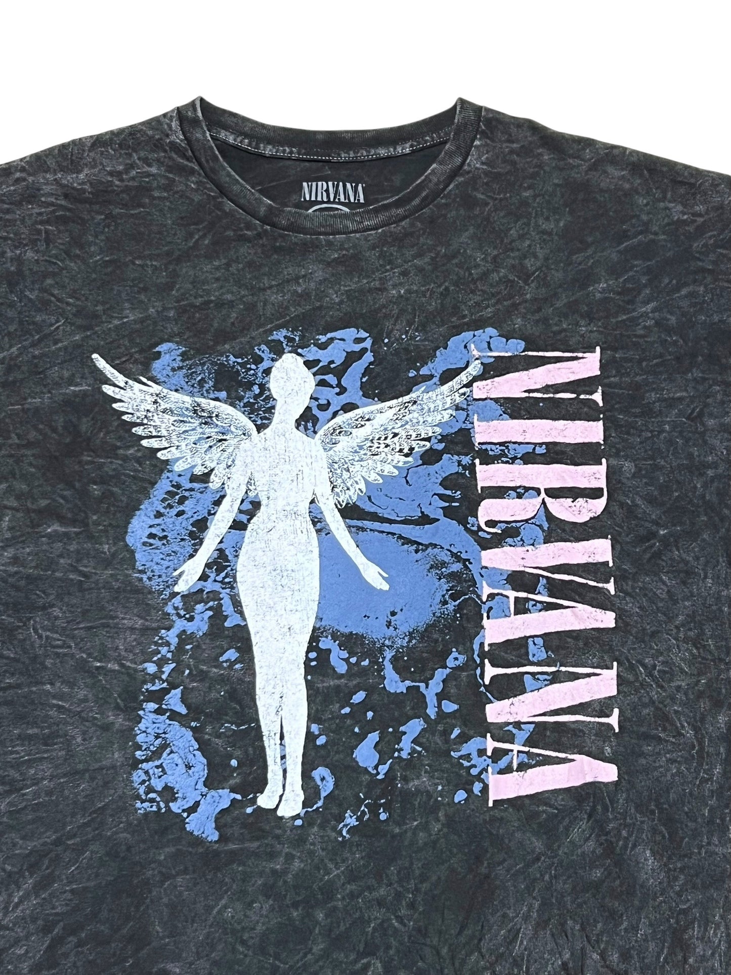 Nirvana Acid Black In Utero Tee