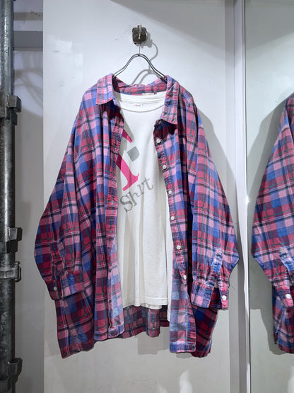 90s ROAMAN'S Oversized Flannel Shirt