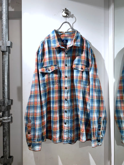 George Oversized Lightweight Flannel Shirt