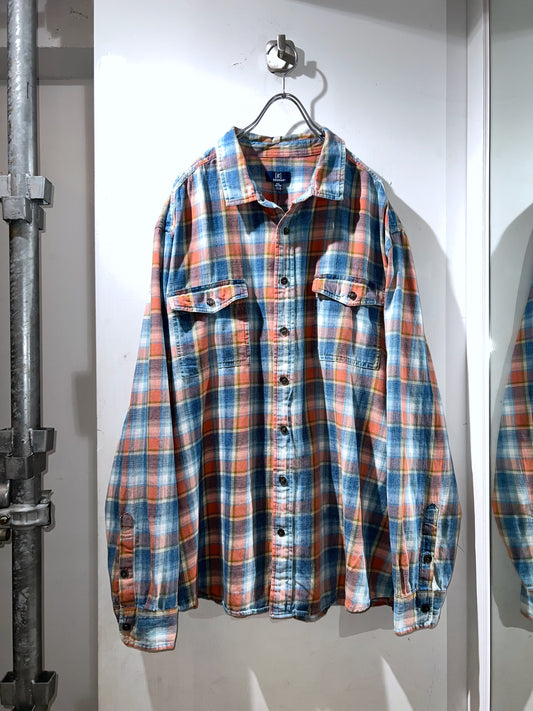 George Oversized Lightweight Flannel Shirt