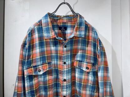 George Oversized Lightweight Flannel Shirt