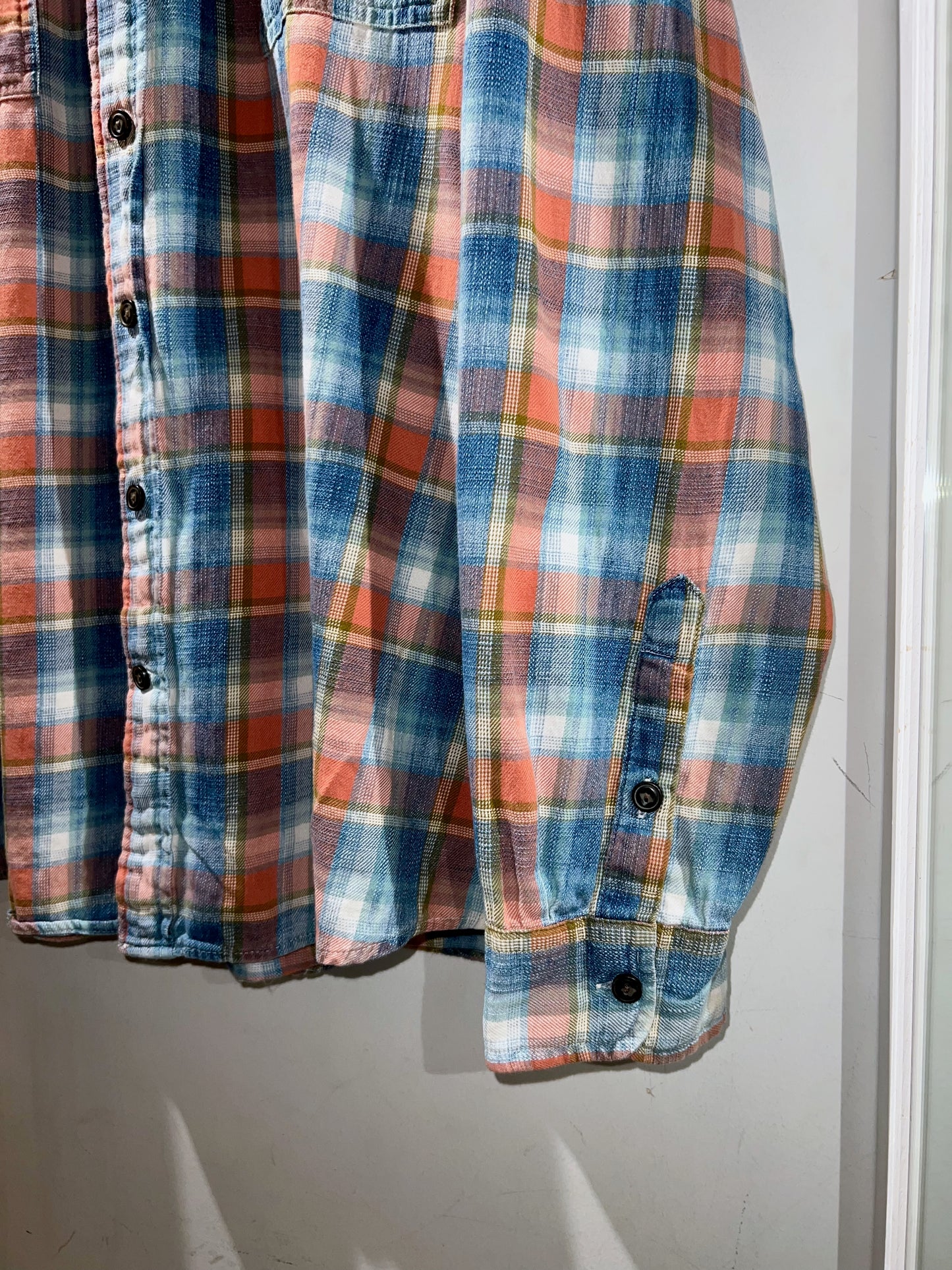George Oversized Lightweight Flannel Shirt