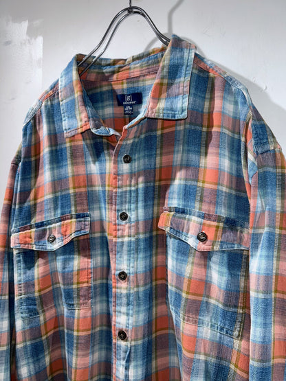 George Oversized Lightweight Flannel Shirt