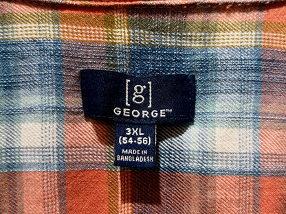 George Oversized Lightweight Flannel Shirt