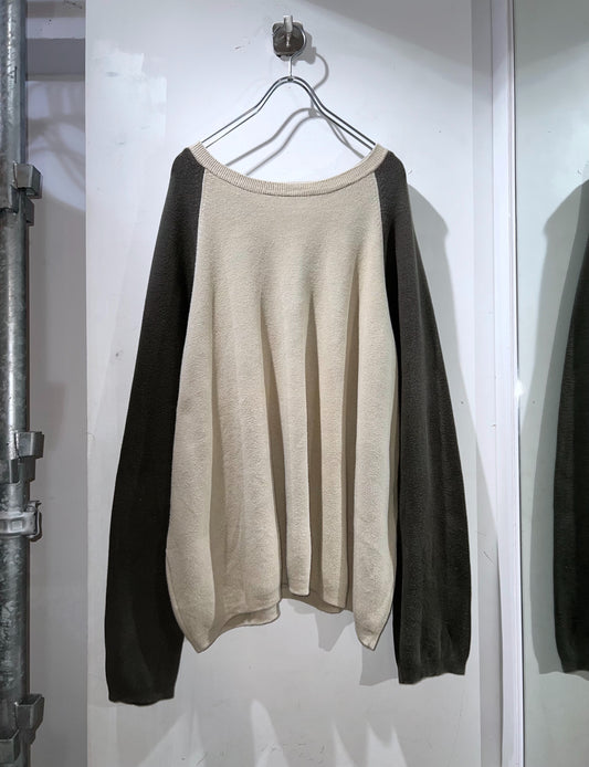 00s UTILITY Oversized Raglan Sweater