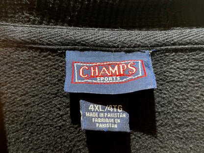 Old Solid Black Oversized Hoodie