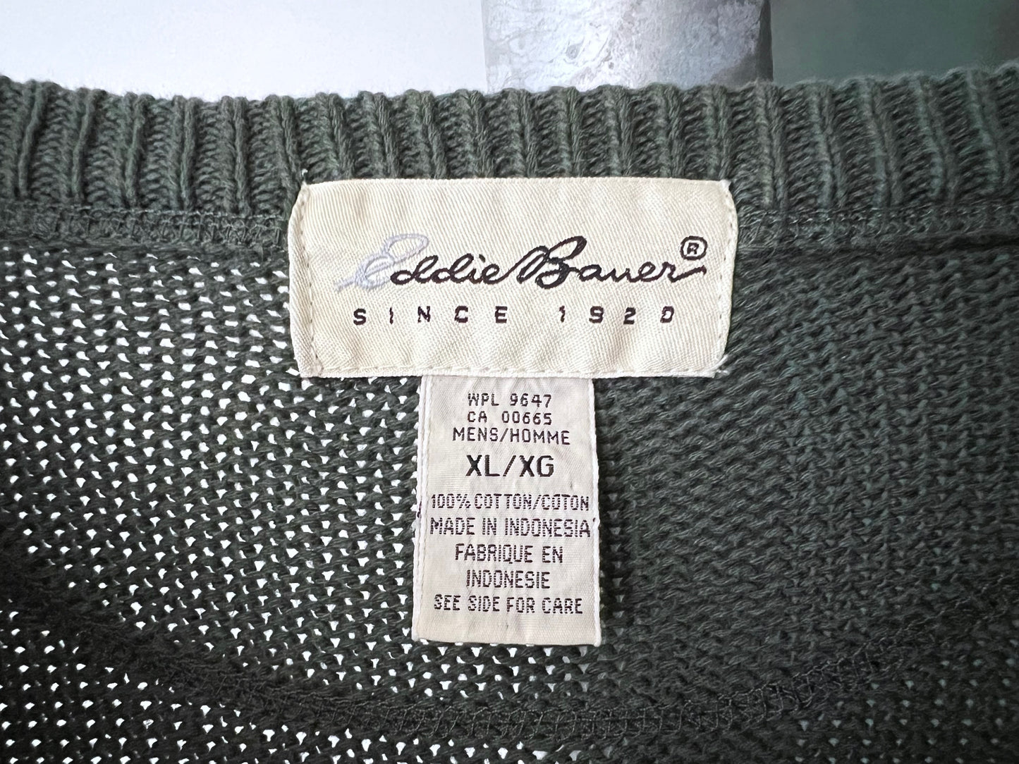 old Eddie Bauer Cotton Sweater