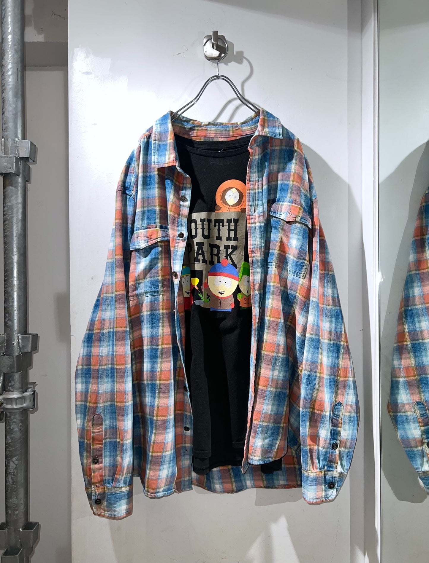 George Oversized Lightweight Flannel Shirt