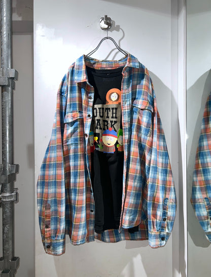 George Oversized Lightweight Flannel Shirt