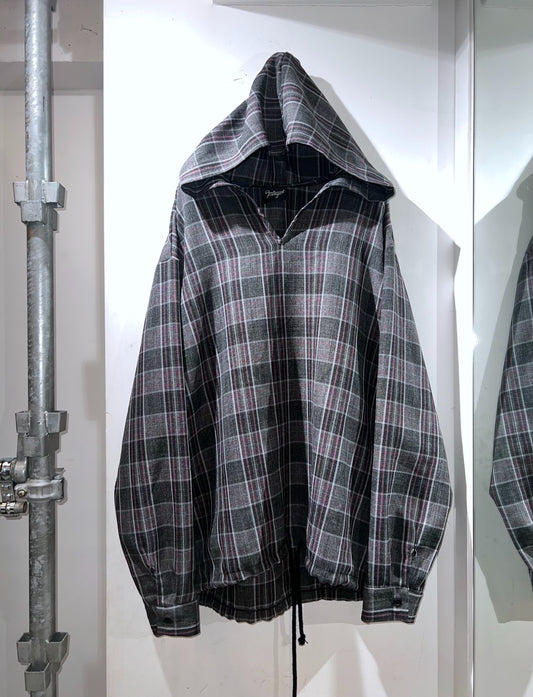 UK Made Luxe Plaid Hoodie