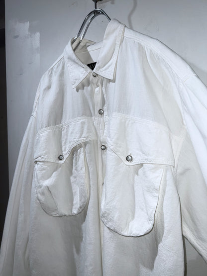 Perry Ellis Natural Cotton Design Shirt