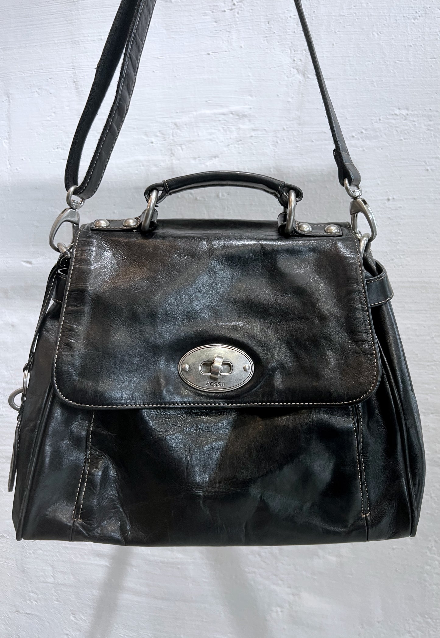 FOSSIL Leather Shoulder Bag