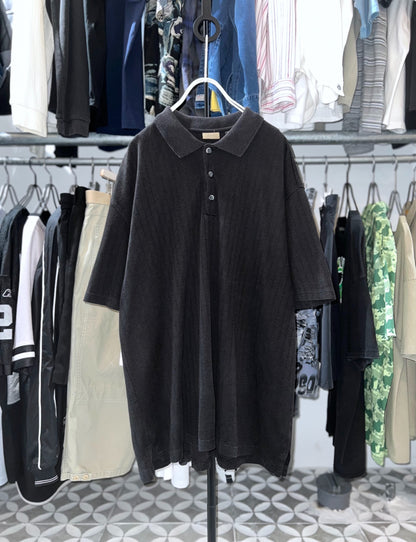 00s Loose Oversized Rayon mix Polo