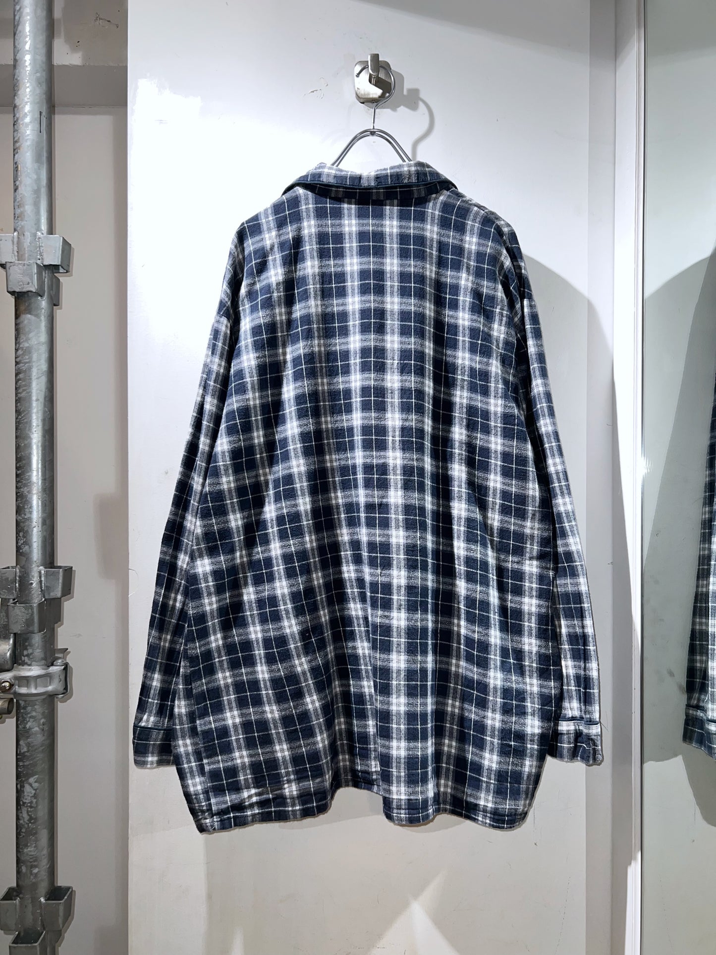 90s Vintage Cotton Pajamas Shirt