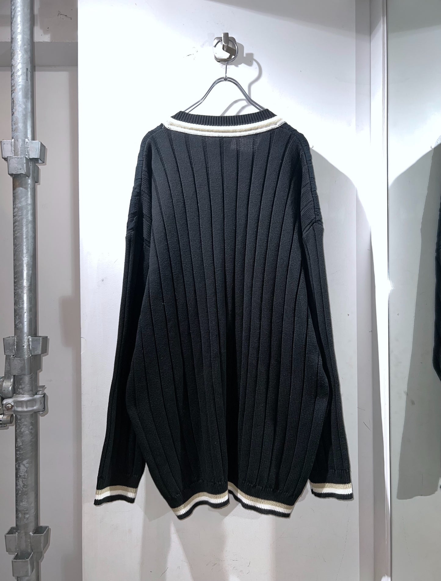 00s FUBU Tilden Knit Sweater