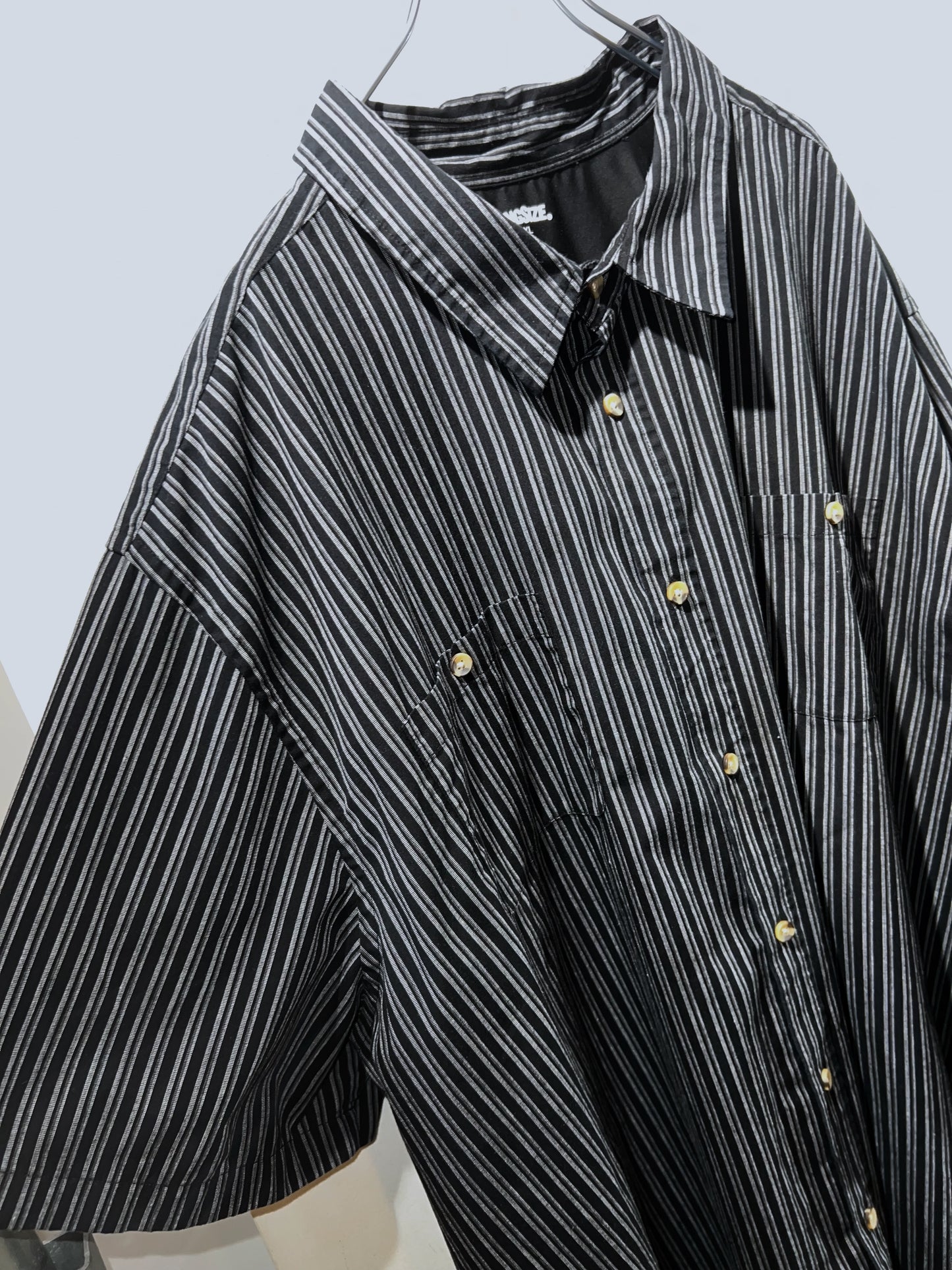 KINGSIZE Oversized Striped Shirt