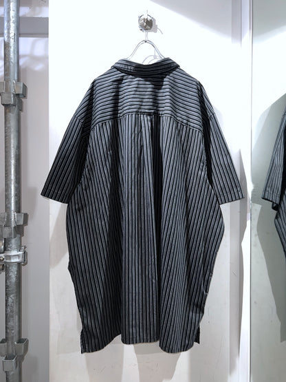 KINGSIZE Oversized Striped Shirt