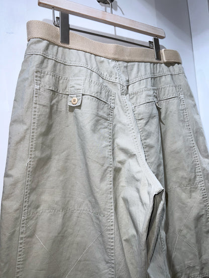 90s Vintage JIMMY'S Velcro Waist Wide Crop Pants