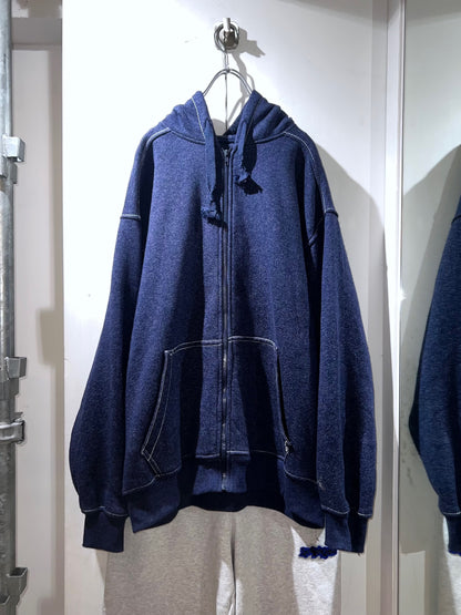 00s KOMAN Comfortable Zip-Up Hoodie