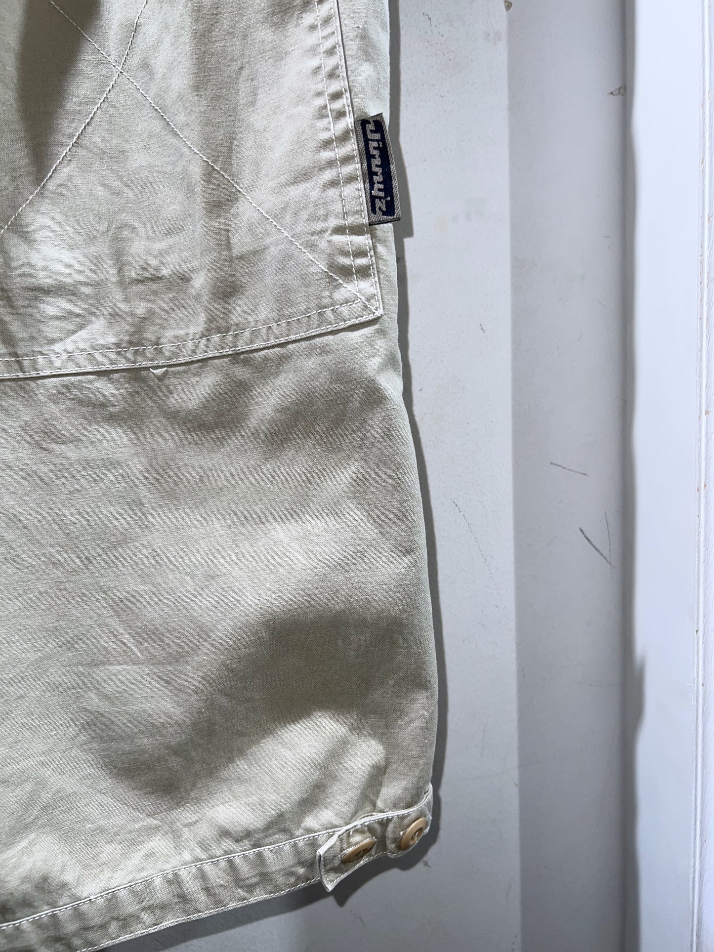 90s Vintage JIMMY'S Velcro Waist Wide Crop Pants
