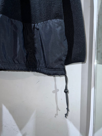 90s RHINOCEROS SPORT Fleece × Nylon Half-Zip Shirt