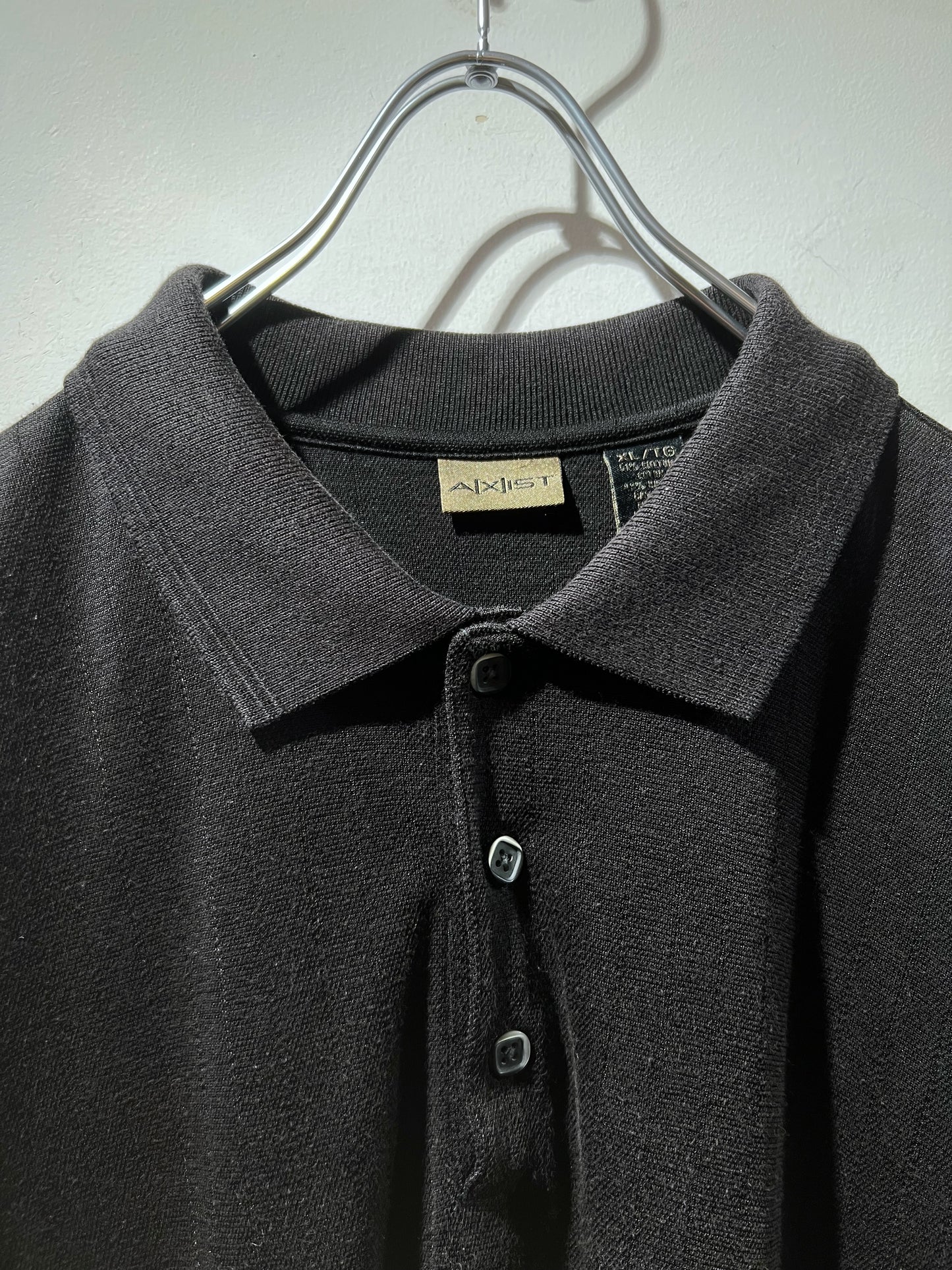 00s Loose Oversized Rayon mix Polo