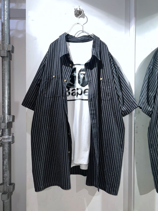 KINGSIZE Oversized Striped Shirt