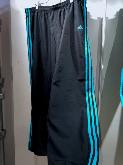 Adidas Wide Leg Nylon Track Pants