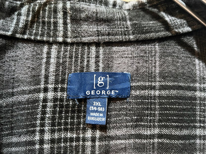 George Oversized Lightweight Flannel Shirt