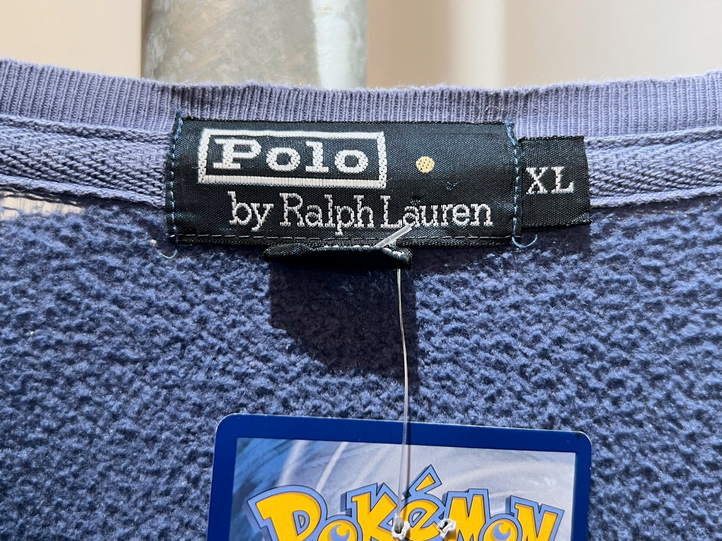 Ralph Lauren Lavender Distressed Sweatshirt