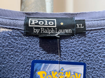 Ralph Lauren Lavender Distressed Sweatshirt