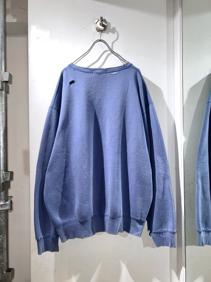Ralph Lauren Lavender Distressed Sweatshirt