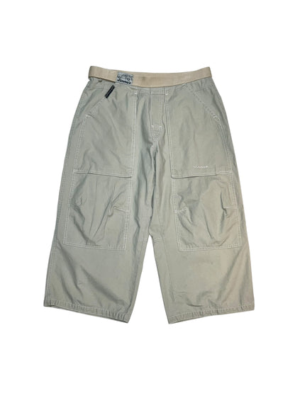 90s Vintage JIMMY'S Velcro Waist Wide Crop Pants