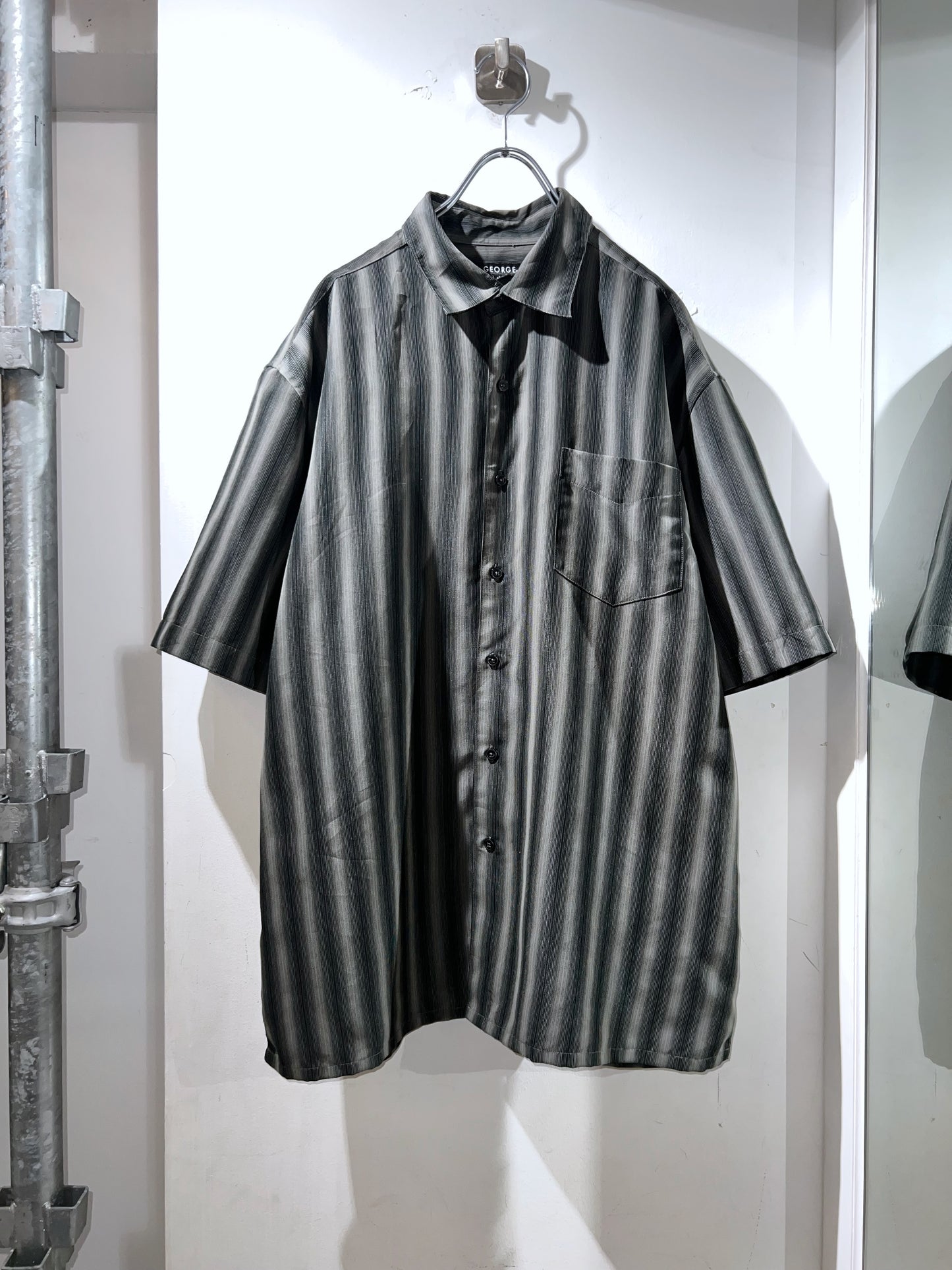 George Moisture Wicking Shadow Striped Shirt