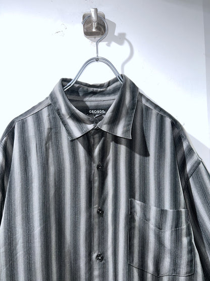 George Moisture Wicking Shadow Striped Shirt