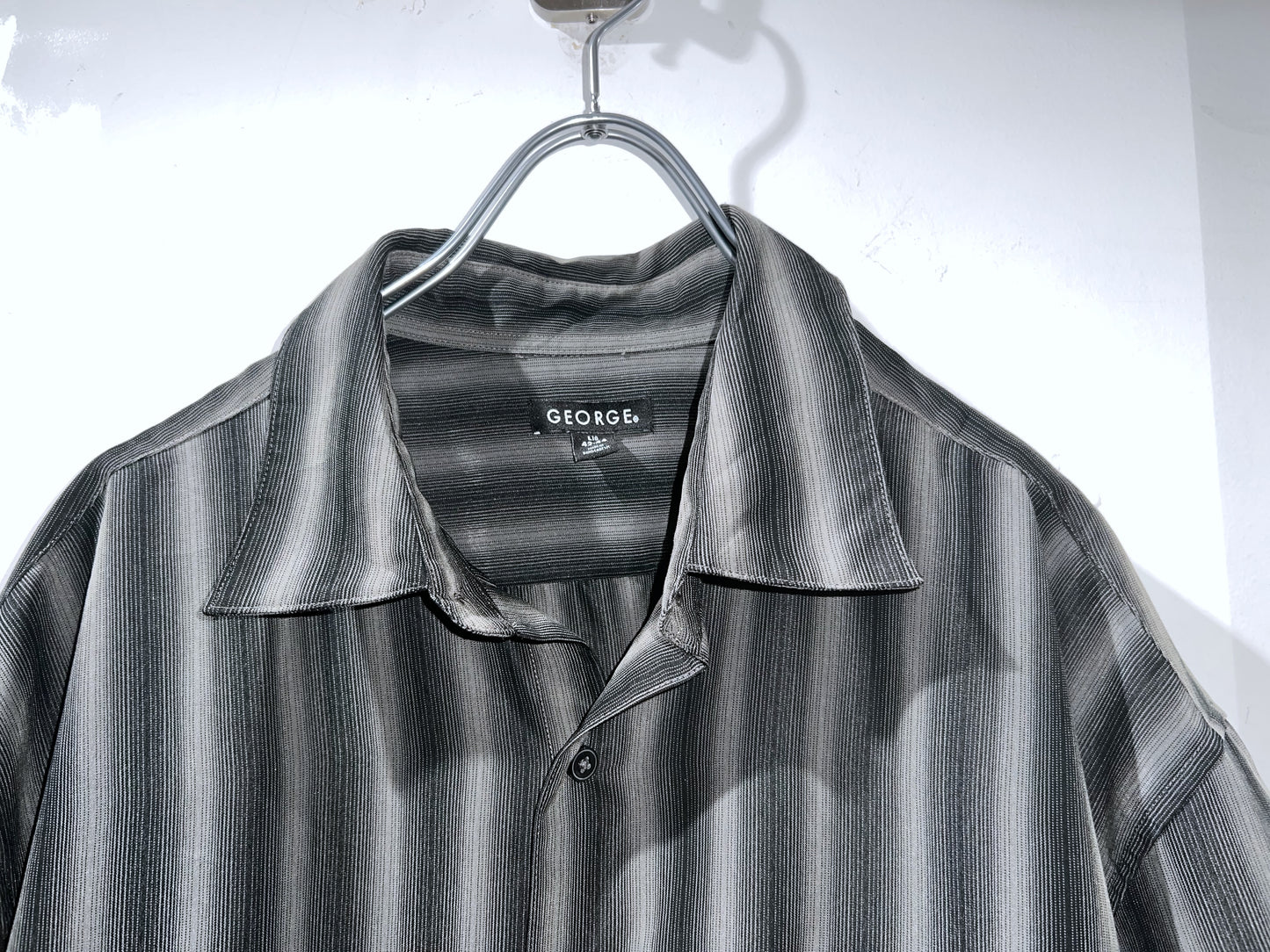 George Moisture Wicking Shadow Striped Shirt