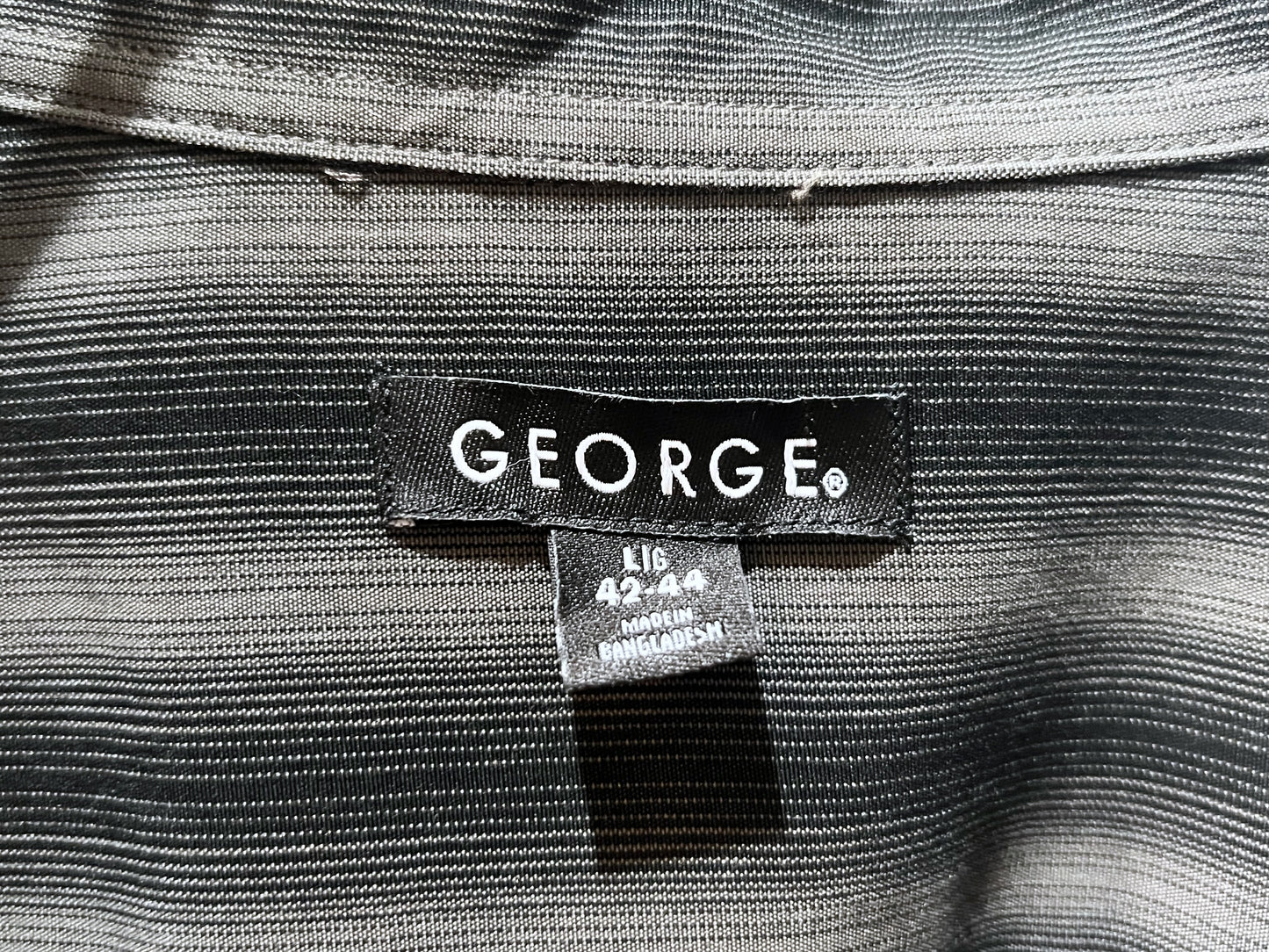 George Moisture Wicking Shadow Striped Shirt