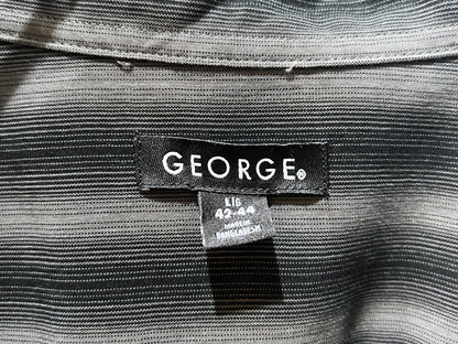 George Moisture Wicking Shadow Striped Shirt