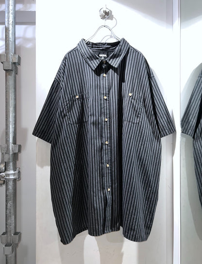 KINGSIZE Oversized Striped Shirt