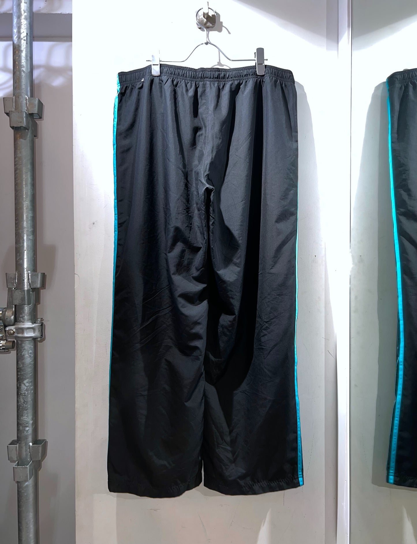 Adidas Wide Leg Nylon Track Pants
